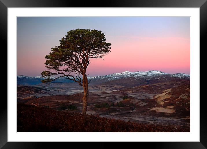 Winters Dawn Framed Mounted Print by Macrae Images