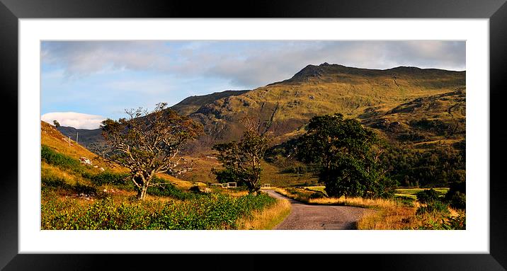   Glen Strathfarrar Framed Mounted Print by Macrae Images