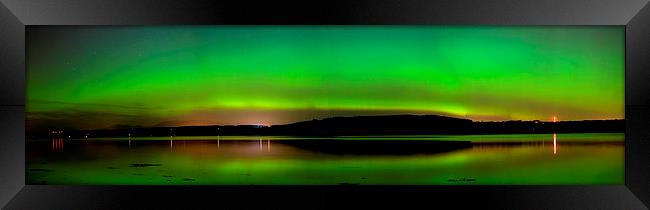  Aurora Over The Beauly Firth Framed Print by Macrae Images