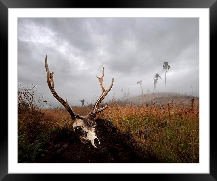  An Unforgiving Environment Framed Mounted Print by Macrae Images
