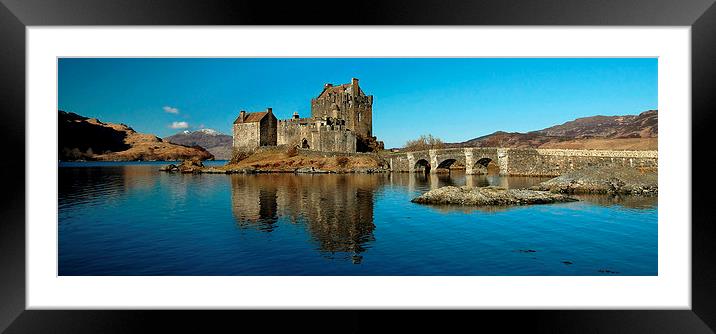  Eilean Donan Castle Framed Mounted Print by Macrae Images