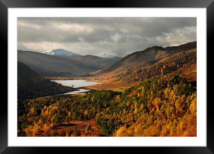   Glen Strathfarrar Framed Mounted Print by Macrae Images