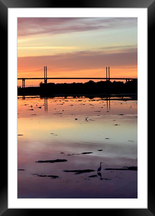 Dawn at Clachnaharry Framed Mounted Print by Macrae Images