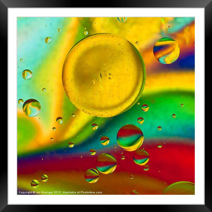 Floating Framed Mounted Print by Ian Grainger