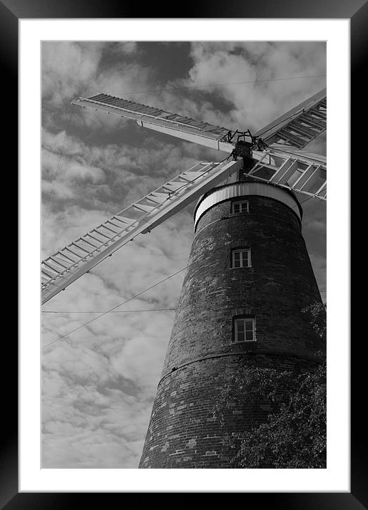 Mountfitchet Mill Framed Mounted Print by Adrian Wilkins