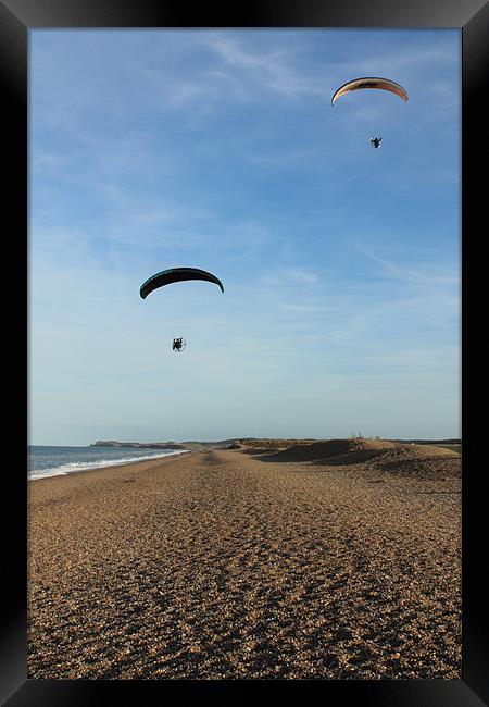 Paramotors Framed Print by Adrian Wilkins