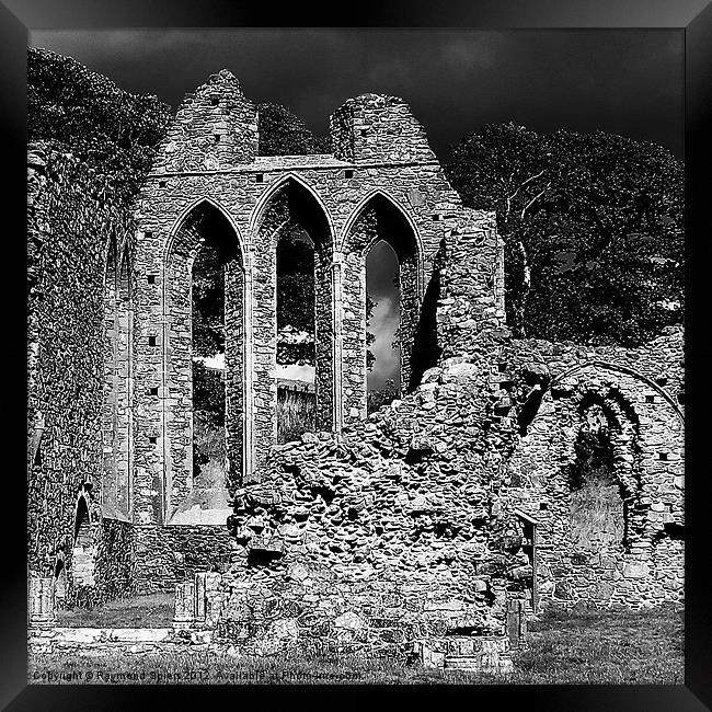 Inch Abbey Framed Print by Raymond Spiers