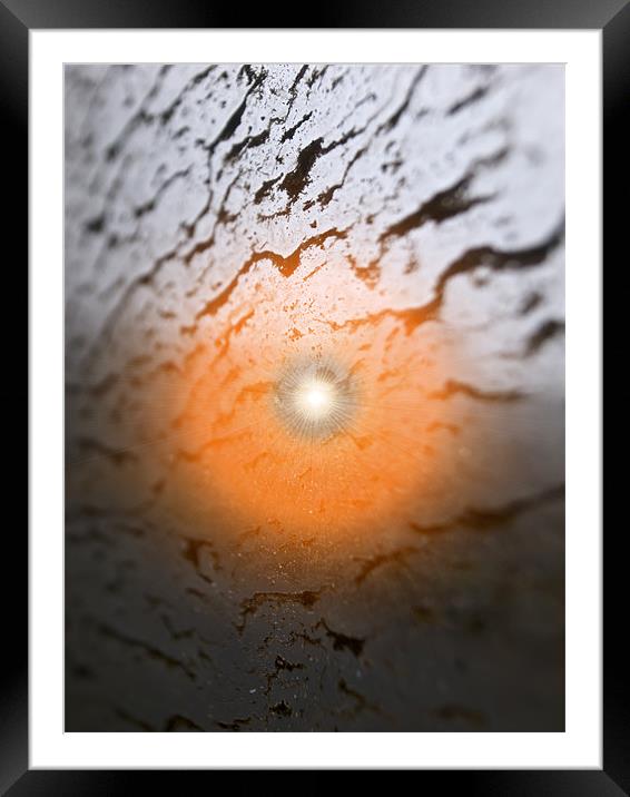 Mud In Your Eye Framed Mounted Print by Liz 
