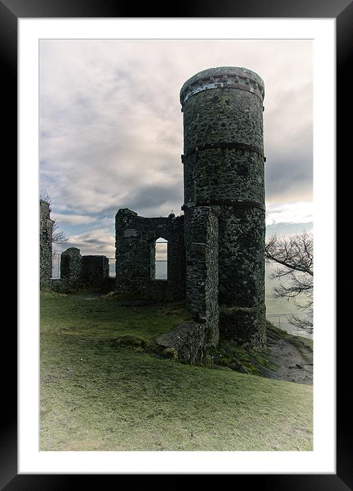 Tower on the Hill Framed Mounted Print by Fraser Hetherington