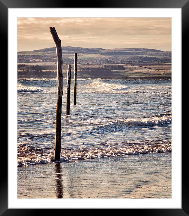 Poles Apart Framed Mounted Print by Fraser Hetherington