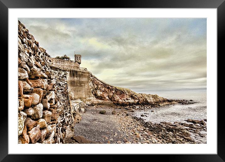 Crail Wall Framed Mounted Print by Fraser Hetherington
