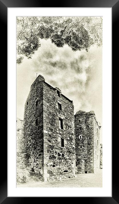 Elcho Castle Framed Mounted Print by Fraser Hetherington
