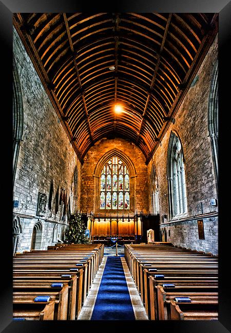 Dunkeld Cathedral Framed Print by Fraser Hetherington