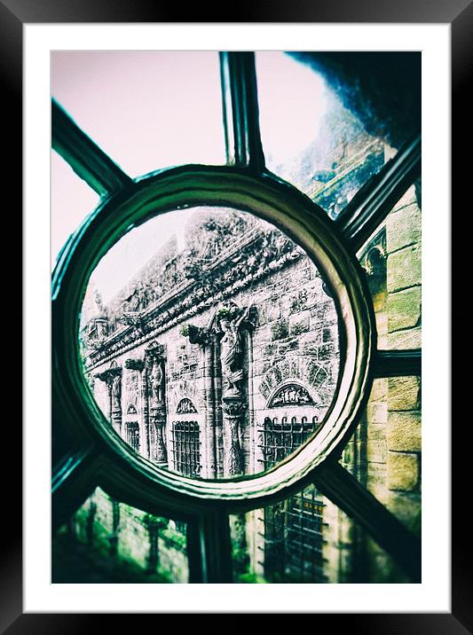 Castle Portal Framed Mounted Print by Fraser Hetherington