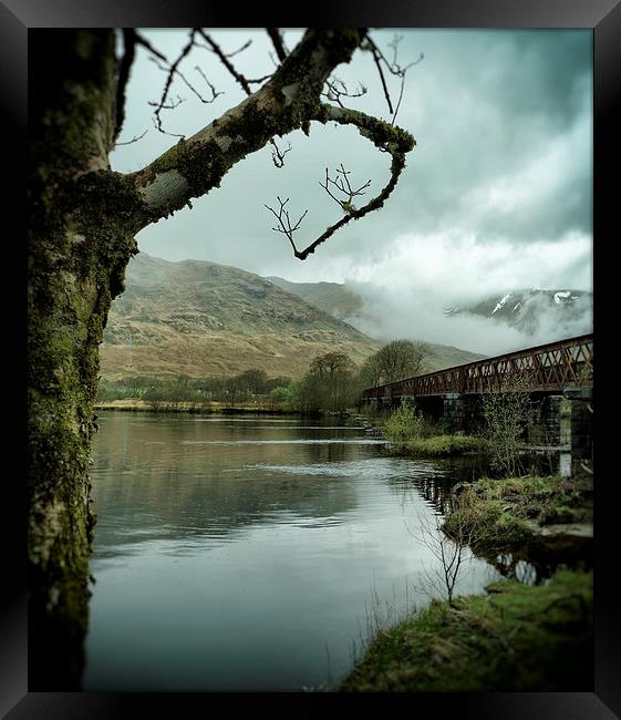 Bridge over the Loch Framed Print by Fraser Hetherington