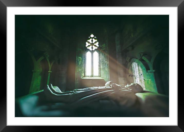 Tales from the Crypt Framed Mounted Print by Fraser Hetherington
