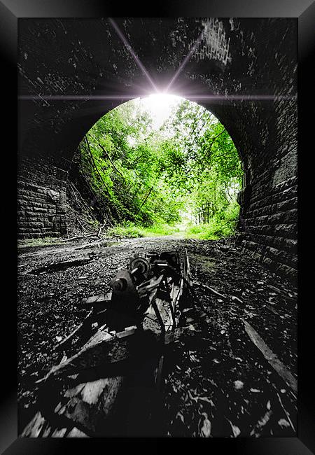 Into the light Framed Print by Fraser Hetherington