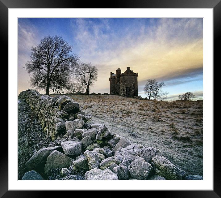  Frosty History Framed Mounted Print by Fraser Hetherington