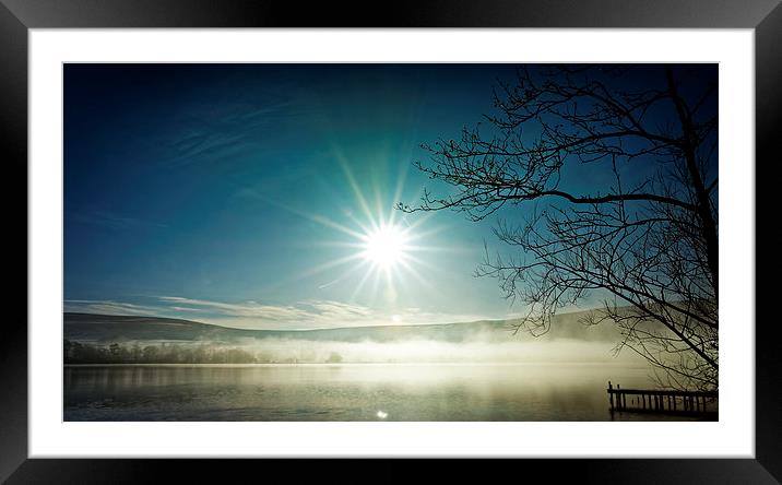  Sunshine on Ullswater Framed Mounted Print by Fraser Hetherington