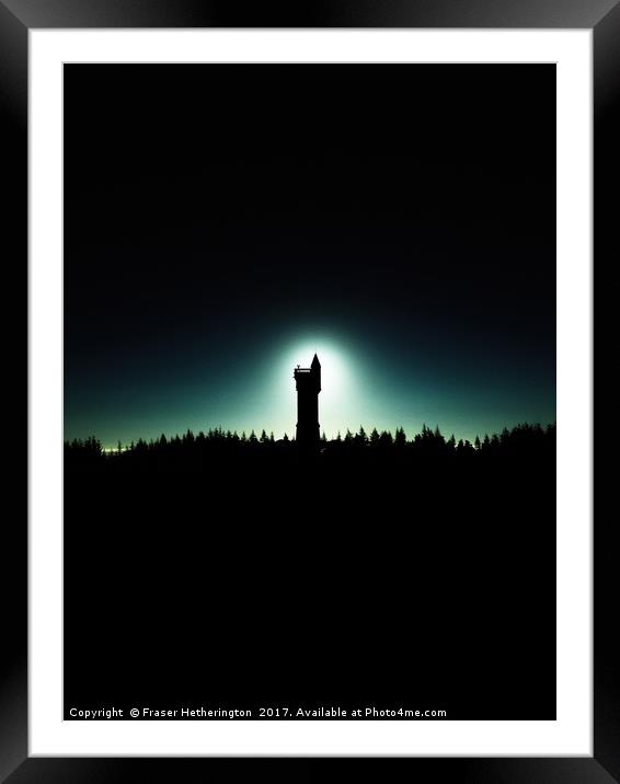 The Witching Tower Framed Mounted Print by Fraser Hetherington