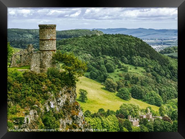 Kinnoull Tower Framed Print by Fraser Hetherington