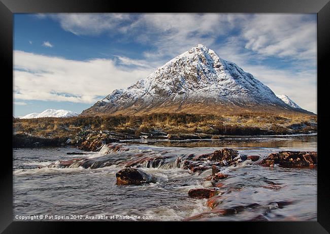 Buchaille Etive Mhor Framed Print by Pat Speirs