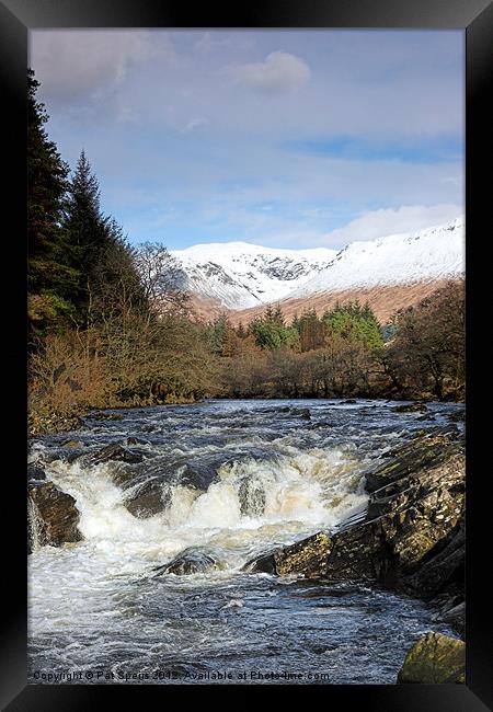 Glen Orchy - Spring Framed Print by Pat Speirs