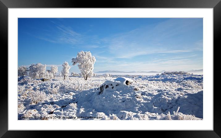 Winter Magic (2) - Rannoch, Scotland Framed Mounted Print by Pat Speirs