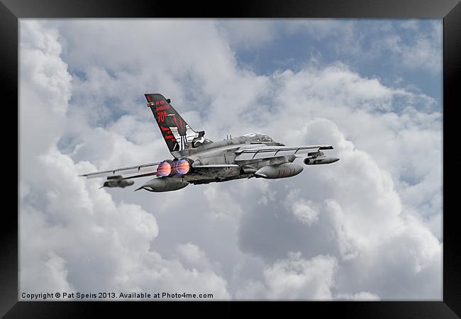 RAF Tornado - 617 Squadron Framed Print by Pat Speirs