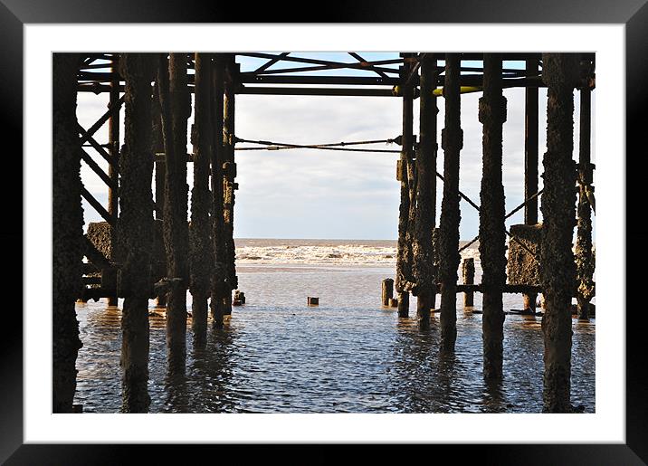 South Pier Blackpool Framed Mounted Print by Gregory Sassano