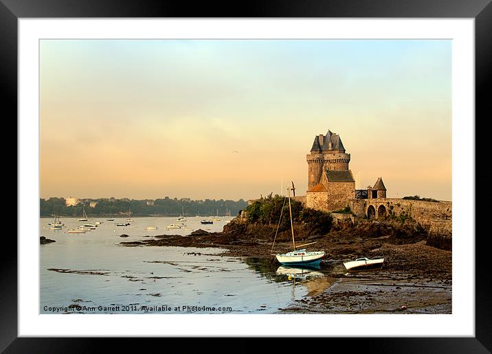 Tour Solidor, Saint Malo Framed Mounted Print by Ann Garrett