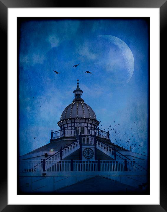 Camera Obscura - Eastbourne Pier Framed Mounted Print by Ann Garrett