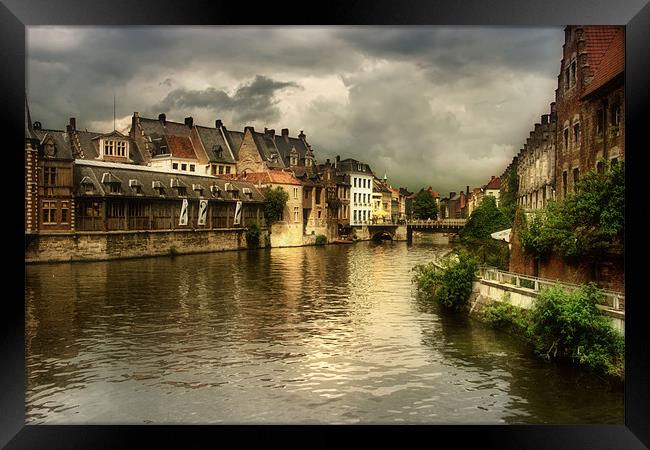 Ghent Framed Print by Ann Garrett