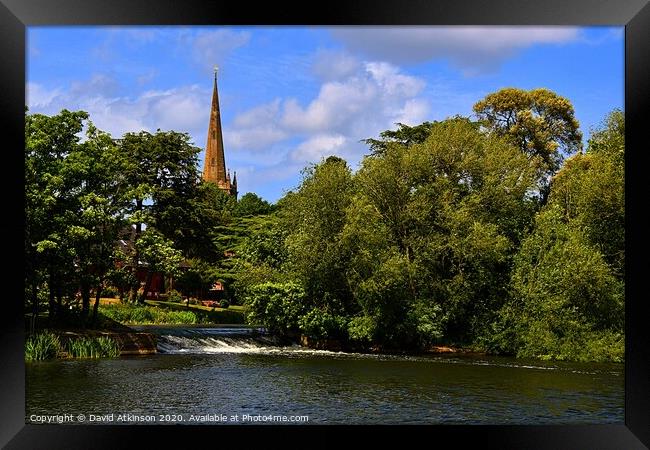 River Avon Framed Print by David Atkinson