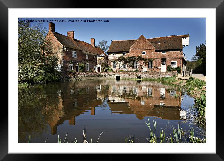 Flatford Mill Framed Mounted Print by Mark Bunning