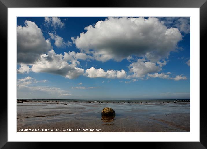 Cromer view Framed Mounted Print by Mark Bunning