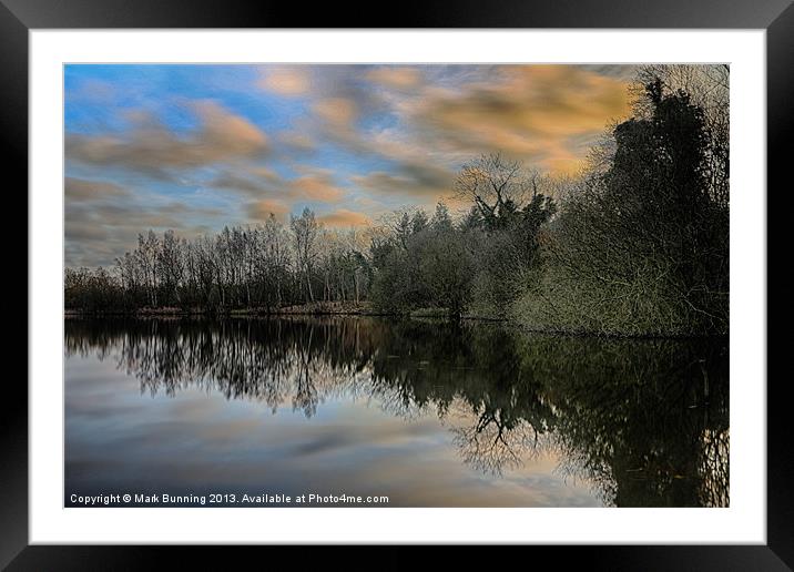 Thompson Water 6 Framed Mounted Print by Mark Bunning