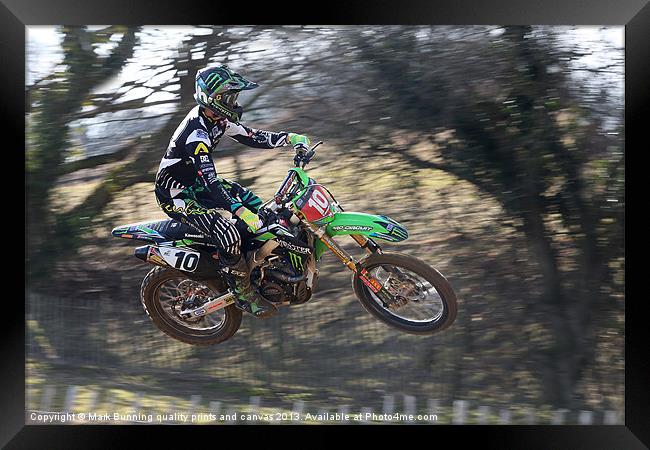Tommy Searle Framed Print by Mark Bunning