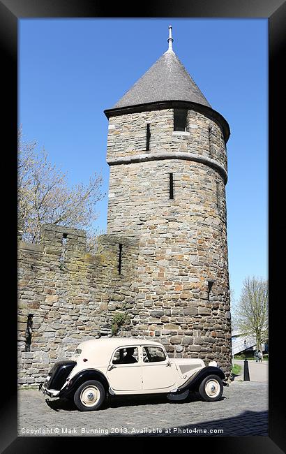 Citroen Traction Avant Framed Print by Mark Bunning