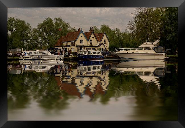 Life on the Broads in Norfolk Framed Print by Mark Bunning