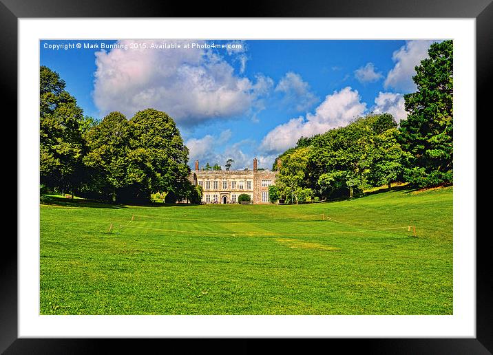 Cockington Manor Framed Mounted Print by Mark Bunning