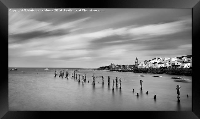 Old Swanage Pier Framed Print by Vinicios de Moura