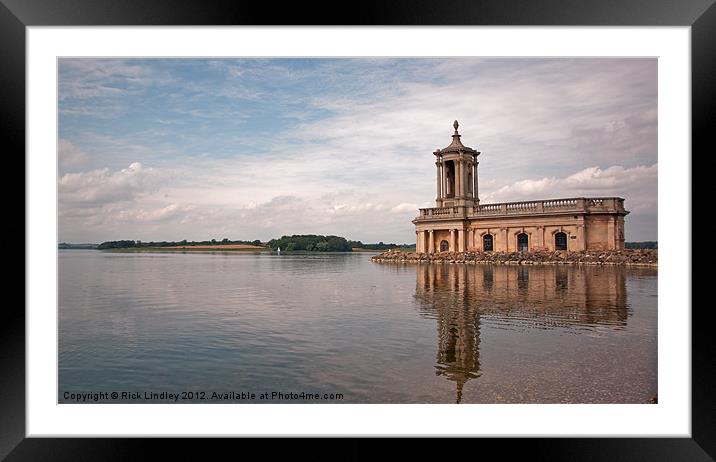 Normanton Church Framed Mounted Print by Rick Lindley