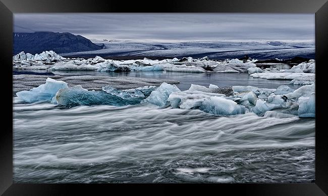 Moody Blues Framed Print by Keith Barker