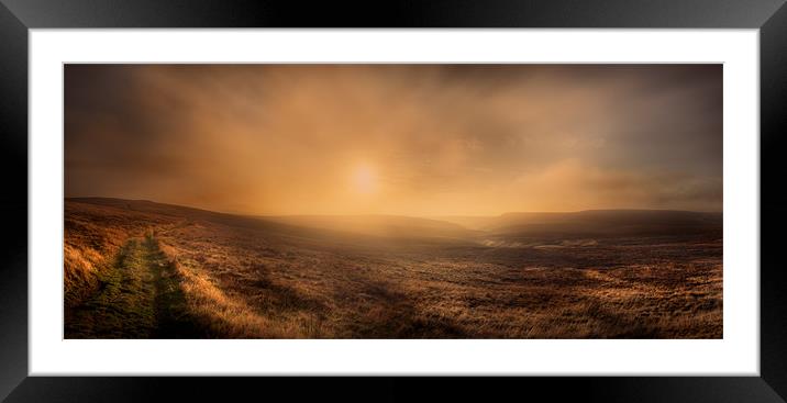 Axe Edge Framed Mounted Print by Natures' Canvas: Wall Art  & Prints by Andy Astbury