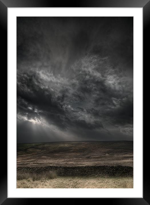 Threatening Skies Framed Mounted Print by Natures' Canvas: Wall Art  & Prints by Andy Astbury