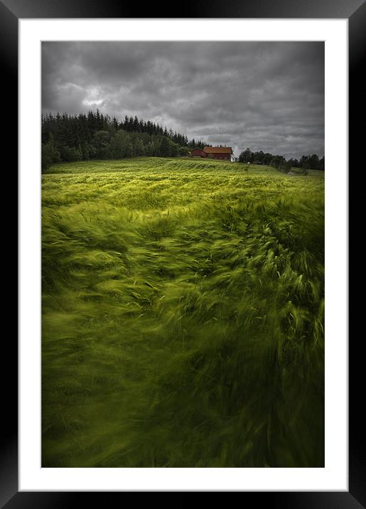 Norwegian Wave Framed Mounted Print by Natures' Canvas: Wall Art  & Prints by Andy Astbury