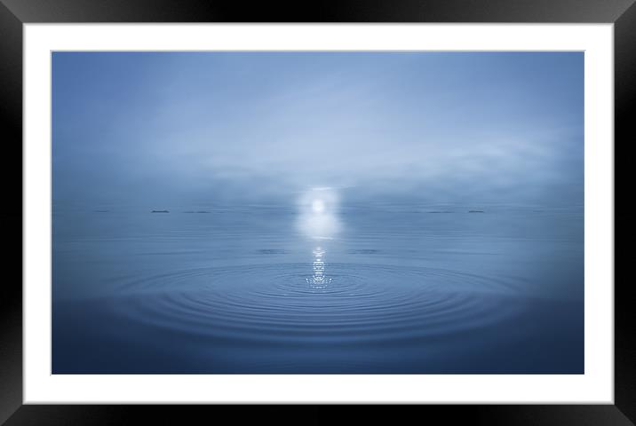 Big Blue Framed Mounted Print by Natures' Canvas: Wall Art  & Prints by Andy Astbury