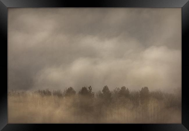 Fog Wall Framed Print by Natures' Canvas: Wall Art  & Prints by Andy Astbury