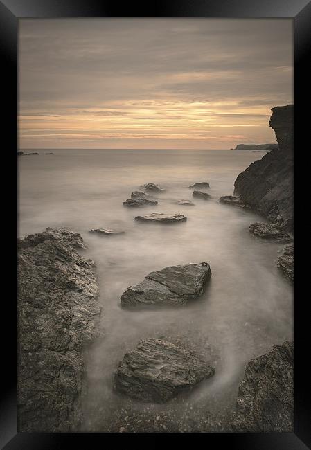 Welsh Seascape Framed Print by Natures' Canvas: Wall Art  & Prints by Andy Astbury